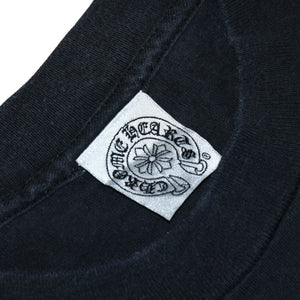 CHROME HEARTS Short sleeve T-shirt Size S Old English logo Scroll label Black Good condition Used 4a001533