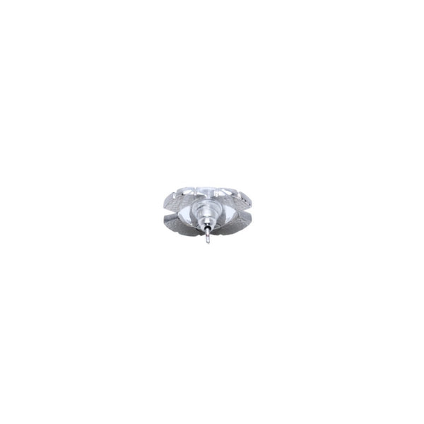 極美品 CHANEL シャネル ピアス スクエアラインストーン ココマーク シルバー 06A earrings CC square rhinestone 06A SV 美品 中古 4a000643