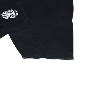CHROME HEARTS Vine Dagger Short Sleeve T-shirt Size M Horseshoe Floral Cross Black Good Condition Used 4a001530