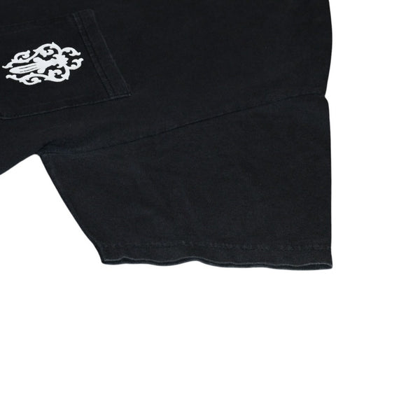 CHROME HEARTS Vine Dagger Short Sleeve T-shirt Size M Horseshoe Floral Cross Black Good Condition Used 4a001530