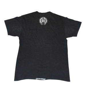 CHROME HEARTS Vine Dagger Short Sleeve T-shirt Size M Horseshoe Floral Cross Black Good Condition Used 4a001530