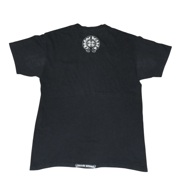 CHROME HEARTS Vine Dagger Short Sleeve T-shirt Size M Horseshoe Floral Cross Black Good Condition Used 4a001530