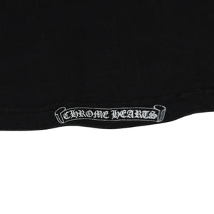 CHROME HEARTS Vine Dagger Short Sleeve T-shirt Size M Horseshoe Floral Cross Black Good Condition Used 4a001530