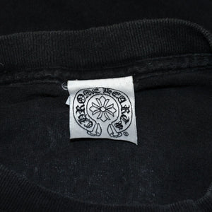 CHROME HEARTS Vine Dagger Short Sleeve T-shirt Size M Horseshoe Floral Cross Black Good Condition Used 4a001530