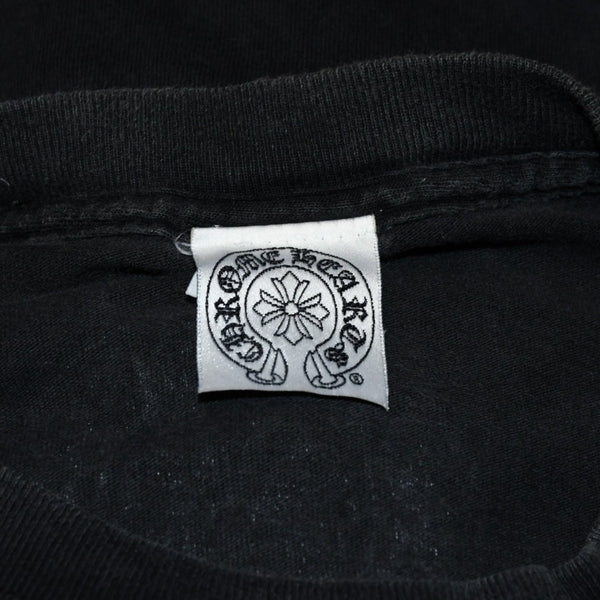 CHROME HEARTS Vine Dagger Short Sleeve T-shirt Size M Horseshoe Floral Cross Black Good Condition Used 4a001530