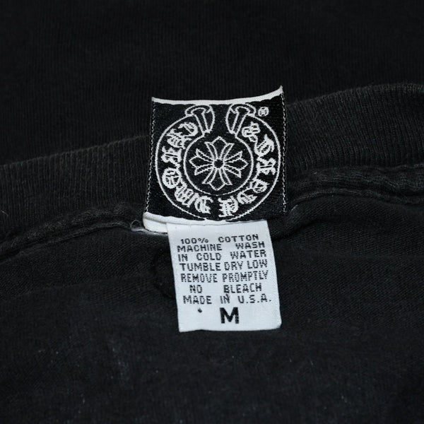 CHROME HEARTS Vine Dagger Short Sleeve T-shirt Size M Horseshoe Floral Cross Black Good Condition Used 4a001530