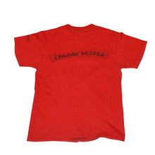 画像をギャラリービューアに読み込む, 極美品 CHROME HEARTS クロムハーツ ヴァインダガー 半袖Tシャツ サイズM オールドモデル ネックロゴ スクロールラベル 中古 4a001531