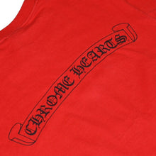 画像をギャラリービューアに読み込む, 極美品 CHROME HEARTS クロムハーツ ヴァインダガー 半袖Tシャツ サイズM オールドモデル ネックロゴ スクロールラベル 中古 4a001531