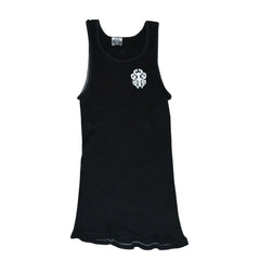 CHROME HEARTS Vine Dagger Tank Top Sleeveless Size L FUCK YOU Horseshoe Black Tokyo Limited Good Condition Used 4a001529