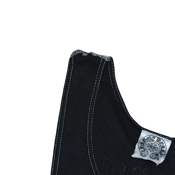 CHROME HEARTS Vine Dagger Tank Top Sleeveless Size L FUCK YOU Horseshoe Black Tokyo Limited Good Condition Used 4a001529