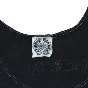 CHROME HEARTS Vine Dagger Tank Top Sleeveless Size L FUCK YOU Horseshoe Black Tokyo Limited Good Condition Used 4a001529
