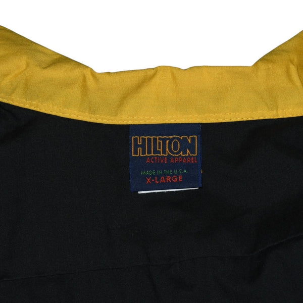 Very good condition VINTAGE Vintage 90's TOMMY BOY RECRDS Tommy Boy Records Bowling Shirt Size XL Black Yellow Used 4a001511