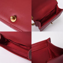 Load the image into the gallery viewer. CHANEL シャネル ボーイシャネル チェーンショルダーバッグ ショルダーバッグ 26番台 ラムスキン ココマーク ピンク ゴールド金具 美品 中古 4a006431