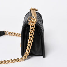画像をギャラリービューアに読み込む, 極美品 CHANEL シャネル ボーイシャネル ショルダーバッグ スモールハンドバッグ 29番台 キャビアスキン A67085 ココマーク ブラック ゴールド金具 中古 4a006429