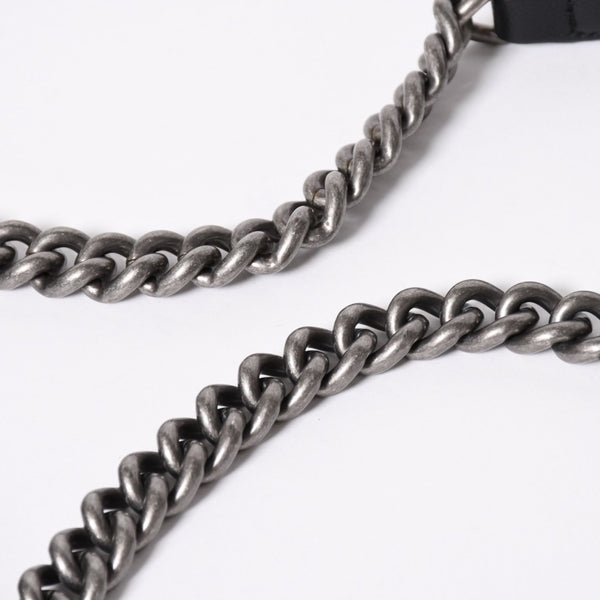 新品同様品 CHANEL シャネル ボーイシャネル チェーンショルダーバッグ ショルダーバッグ シェブロン Vステッチ 24番台 ココマーク ブラック 中古 4a006433