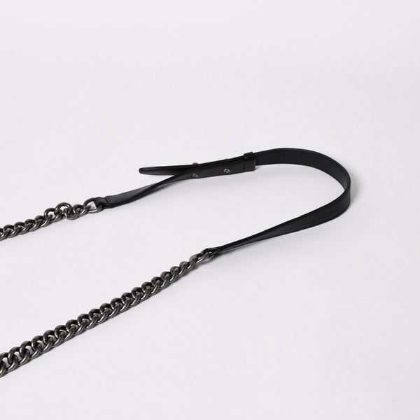極美品 CHANEL シャネル ボーイシャネル チェーンショルダーバッグ A67086 23番台 ラムスキン ココマーク ブラック シルバー金具 中古 4a006432