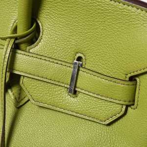 HERMES エルメス BIRKIN バーキン35 アニスグリーン トゴ シルバー金具 ハンドバッグ □H刻印 美品 中古 4a006441