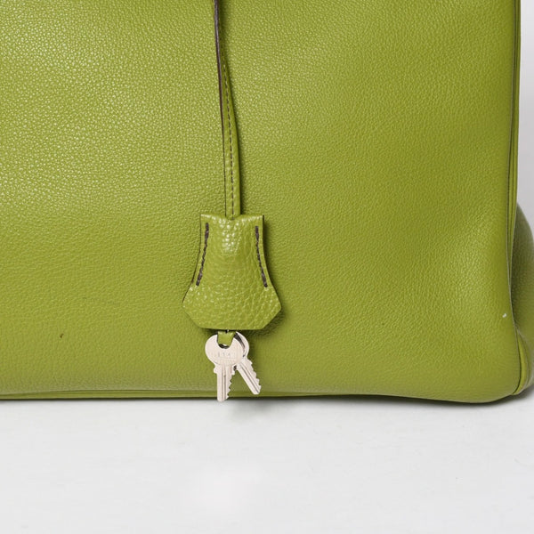 HERMES エルメス BIRKIN バーキン35 アニスグリーン トゴ シルバー金具 ハンドバッグ □H刻印 美品 中古 4a006441