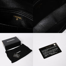 Load the image into the gallery viewer. 新品同様品 CHANEL シャネル チョコバー ベルベット シングルフラップ シングルチェーンバッグ 6番台 ベロア ゴールド金具 中古 4a006444