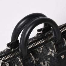 画像をギャラリービューアに読み込む, 極美品 LOUIS VUITTON ルイヴィトン キーポル XS ショルダーバッグ M81010 モノグラムデニム トリヨンレザー 2WAY シルバー金具 中古 4a006447