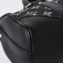 画像をギャラリービューアに読み込む, 極美品 LOUIS VUITTON ルイヴィトン キーポル XS ショルダーバッグ M81010 モノグラムデニム トリヨンレザー 2WAY シルバー金具 中古 4a006447