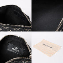 画像をギャラリービューアに読み込む, 極美品 LOUIS VUITTON ルイヴィトン キーポル XS ショルダーバッグ M81010 モノグラムデニム トリヨンレザー 2WAY シルバー金具 中古 4a006447