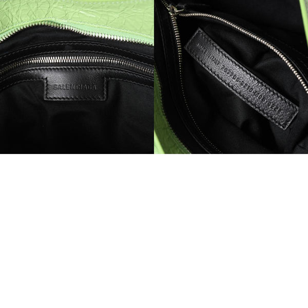 極美品 BALENCIAGA バレンシアガ Le City ルシティ ミディアム ハンドバッグ ショルダーバッグ 2way アリーナラムスキン 797786 中古 4a006413