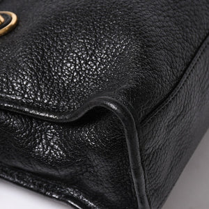 極美品 BALENCIAGA バレンシアガ ミニ シティ ハンドバッグ ショルダーバッグ 2WAY 390160 レザー ブラック 中古 4a006396