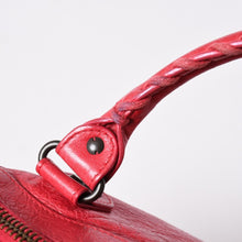 将图片加载到图库查看器中。 極美品 BALENCIAGA バレンシアガ クラシック・ボーリング 2WAY ハンドバッグ ショルダーバッグ 299202 中古 4a006401