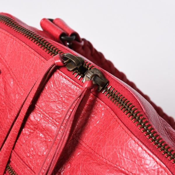 極美品 BALENCIAGA バレンシアガ クラシック・ボーリング 2WAY ハンドバッグ ショルダーバッグ 299202 中古 4a006401