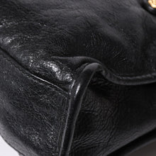 将图片加载到图库查看器中。 極美品 BALENCIAGA バレンシアガ LE CITY MINI ミニ シティ 2WAYバッグ 309544 ブラック ゴールド金具 中古 4a006448