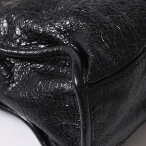 極美品 BALENCIAGA バレンシアガ LE CITY MINI ミニ シティ 2WAYバッグ 309544 ブラック ゴールド金具 中古 4a006448