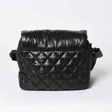 将图片加载到图库查看器中。 極美品 CHANEL シャネル コココクーン ショルダーバッグ A48616 14番台 ココマーク ナイロン ブラック シルバー金具 キルティング 中古 4a006528