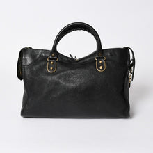 将图片加载到图库查看器中。 極美品 BALENCIAGA バレンシアガ メタリック エッジシティ レザー 2WAY ハンドバッグ ショルダーバッグ ゴールド金具 505984 中古 4a006412