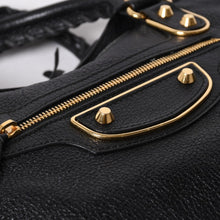 将图片加载到图库查看器中。 極美品 BALENCIAGA バレンシアガ メタリック エッジシティ レザー 2WAY ハンドバッグ ショルダーバッグ ゴールド金具 505984 中古 4a006412