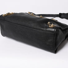 将图片加载到图库查看器中。 極美品 BALENCIAGA バレンシアガ メタリック エッジシティ レザー 2WAY ハンドバッグ ショルダーバッグ ゴールド金具 505984 中古 4a006412