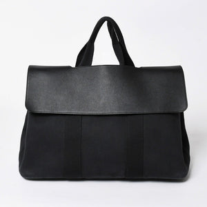 HERMES エルメス ハンドバッグ ヴァルパライソMM ハンドバッグ トートバッグ ブラック シルバー金具 美品 中古 4a006384