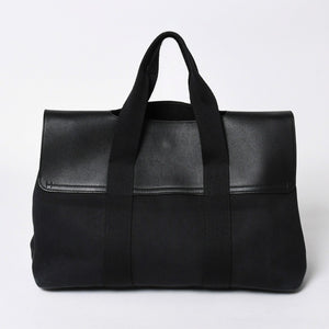HERMES エルメス ハンドバッグ ヴァルパライソMM ハンドバッグ トートバッグ ブラック シルバー金具 美品 中古 4a006384
