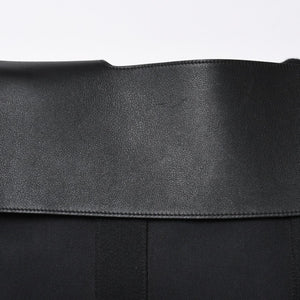 HERMES エルメス ハンドバッグ ヴァルパライソMM ハンドバッグ トートバッグ ブラック シルバー金具 美品 中古 4a006384