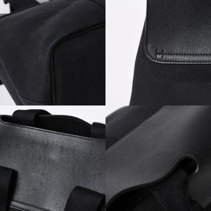 HERMES エルメス ハンドバッグ ヴァルパライソMM ハンドバッグ トートバッグ ブラック シルバー金具 美品 中古 4a006384
