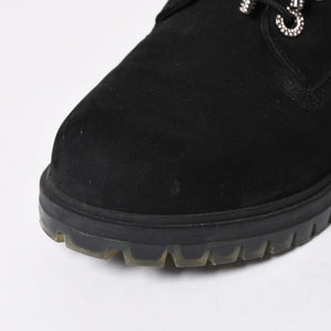 JIMMY CHOO ジミーチュウ Timberland ティンバーランド クリスタル アンクルブーツ A74148 ブラック サイズ25cm 美品 中古 4a006142