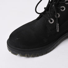 将图片加载到图库查看器中。 JIMMY CHOO ジミーチュウ Timberland ティンバーランド クリスタル アンクルブーツ A74148 ブラック サイズ25cm 美品 中古 4a006142