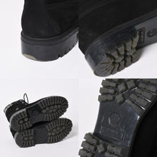 将图片加载到图库查看器中。 JIMMY CHOO ジミーチュウ Timberland ティンバーランド クリスタル アンクルブーツ A74148 ブラック サイズ25cm 美品 中古 4a006142