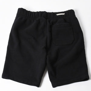 新品未使用 CHROME HEARTS クロムハーツ 25SS ロゴ スウェットショーツ ショートパンツ U.S.A製 コットン ブラック サイズM 中古 4a006534