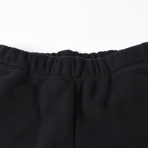 新品未使用 CHROME HEARTS クロムハーツ 25SS ロゴ スウェットショーツ ショートパンツ U.S.A製 コットン ブラック サイズM 中古 4a006534