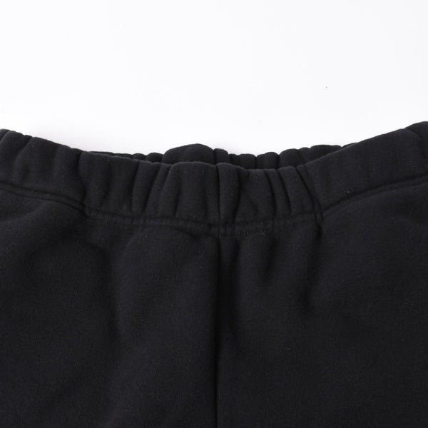 新品未使用 CHROME HEARTS クロムハーツ 25SS ロゴ スウェットショーツ ショートパンツ U.S.A製 コットン ブラック サイズM 中古 4a006534