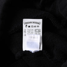 画像をギャラリービューアに読み込む, 新品未使用 CHROME HEARTS クロムハーツ 25SS ロゴ スウェットショーツ ショートパンツ U.S.A製 コットン ブラック サイズM 中古 4a006534