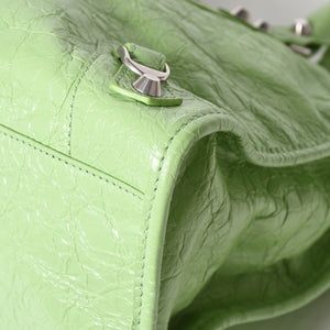 極美品 BALENCIAGA バレンシアガ Le City ルシティ ミディアム ハンドバッグ ショルダーバッグ 2way アリーナラムスキン 797786 中古 4a006413