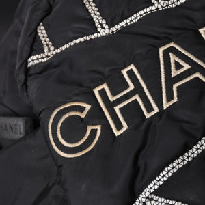 CHANEL シャネル スポーツライン ナイロン 2WAY ハンドバッグ A32808 10番台 ブラック ココマーク ショルダーバッグ シルバー金具 美品 中古 4a006449