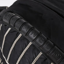 画像をギャラリービューアに読み込む, CHANEL シャネル スポーツライン ナイロン 2WAY ハンドバッグ A32808 10番台 ブラック ココマーク ショルダーバッグ シルバー金具 美品 中古 4a006449